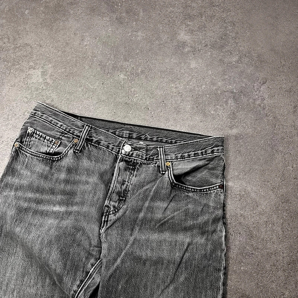 Vintage Levi's 501 CT Jeans Herren Tapered W29 L30 Grau 2000s, Bild 6