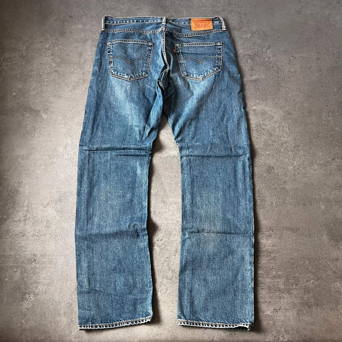 Vintage Levi's 501 Jeans Herren Straight W34 L32 Blau 2000s, Bild 2