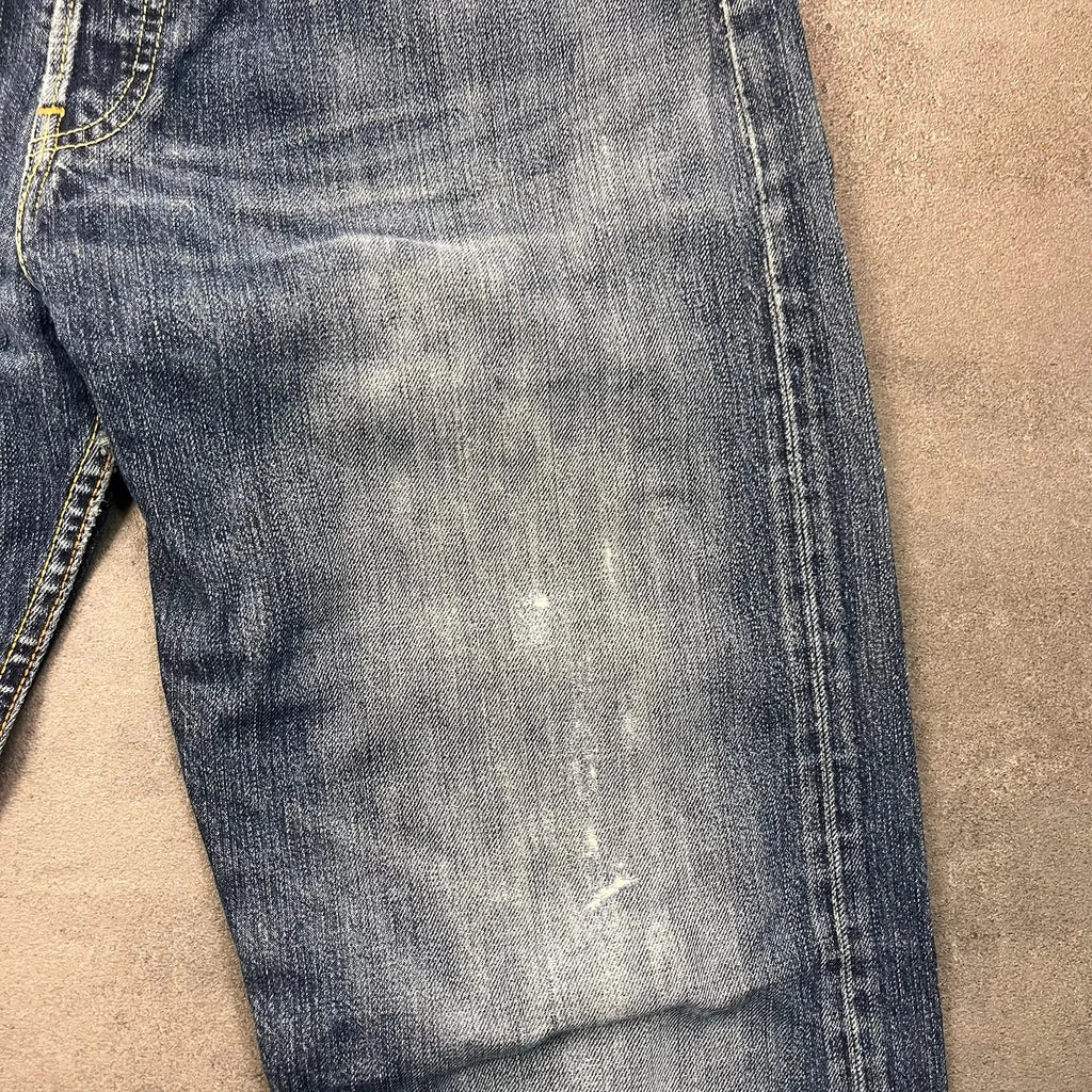 Vintage Levi's 501 Jeans Herren Straight W34 L32 Blau 2000s, Bild 7