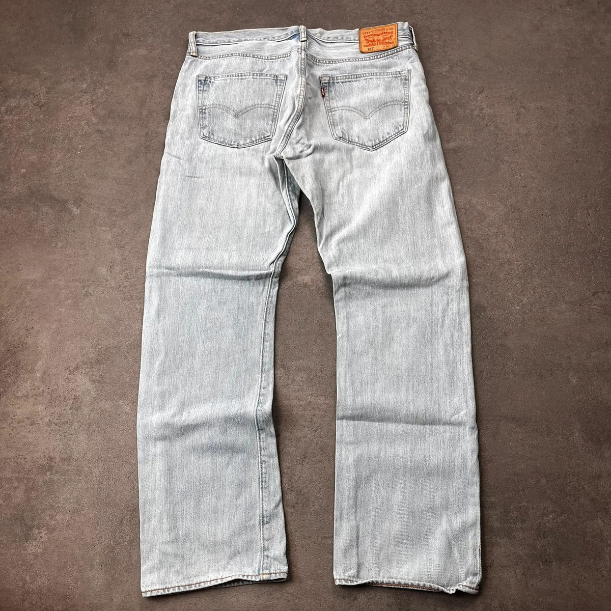 Vintage Levi's 501 Jeans Herren Straight W36 L32 Hellblau 2000s, Bild 2